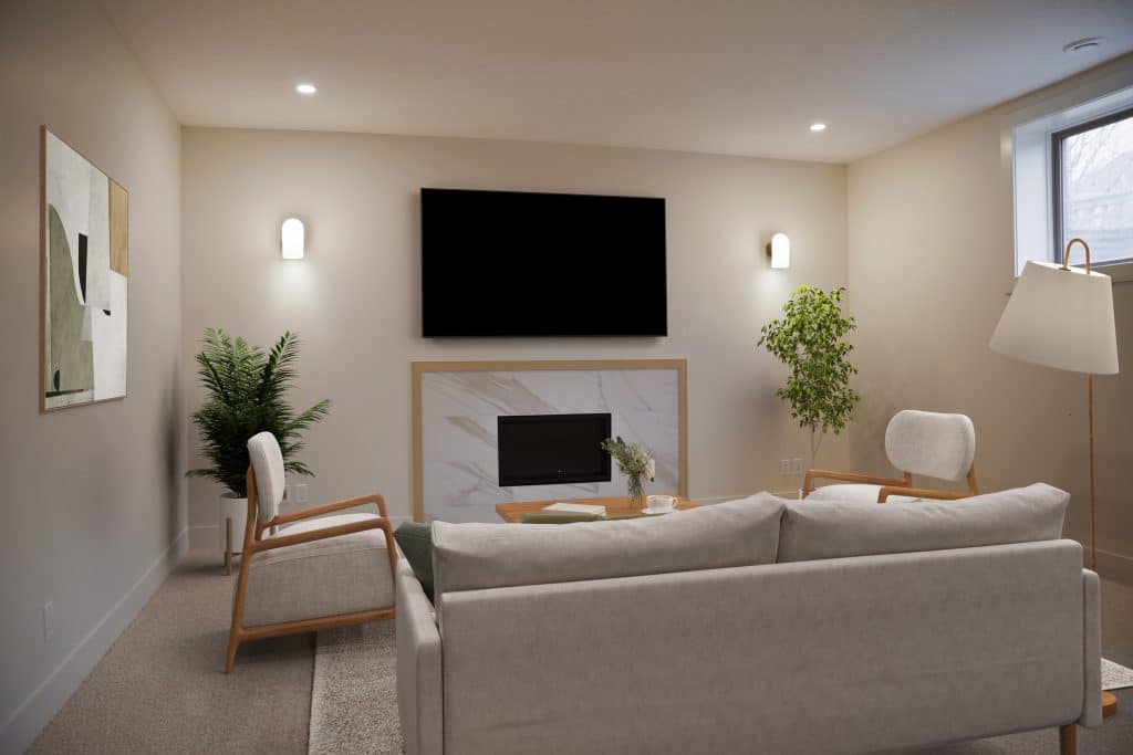 Calgary Renovation: Basement - Westpark